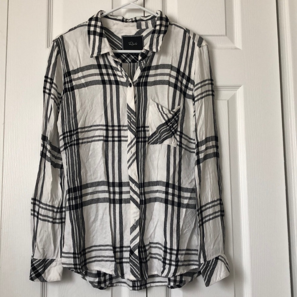 Rails hunter plaid shirt size medium